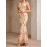 New Fashion Sequined Spliced Long Dress Elegant High-Waisted Women's Evening Gown Backless Party Dress for Banquets, Birthdays, Anniversaries, Concerts & Travel Photography