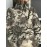 Elegant Floral Print High-Neck Sweater for Women - Chic Long Sleeve, Button-Up Front, Beige with Black & Brown Floral Design, Perfect for Fall & Winter, Autumn Winter Wear | Floral Print Top | Construction, Sweater Dress