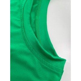 Plus Size Women's Long Sleeve Round Neck T-Shirt New Fashion Letter Print ii 369, Everyday Outfit, Winter Clothing, Trendy Top, Stylish Tee, Medium Stretch, Breathable Shirt, Printed Tshirt, Oversized Top, Fashion Lovers, Bodypositive Wear