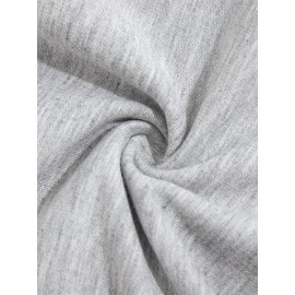 Women's Casual Butterfly Pattern Knit Polyester Two-Piece Set with Hooded Long Sleeve Hoodie and Regular Fit Pants with Pockets