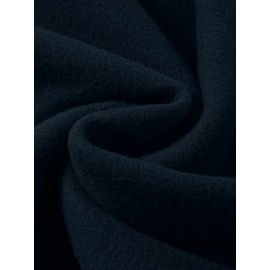 [Chicago U.S.A. Print Hoodie Set] Red Polyester Women's Chicago U.S.A. Letter Print Hoodie & Pants Set - Drawstring, Machine Washable Casual Outfit